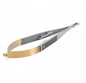 HEXA CARE 16cm Castroviejo Poignée ergonomique en acier inoxydable Porte-aiguille dentaire manuel Instrument chirurgical droit - Product Image 5