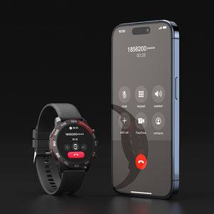 Reloj inteligente Pro y Max de color negro IP68, pantalla táctil resistente al agua, rastreador de actividad física con respuesta a llamadas, cámara de pago, 5G, para Android IOS, 2017 - Product Image 4