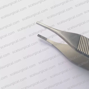 Hoge Kwaliteit Roestvrij Staal T.c Adson Bruine Pincet Verguld Handvat Groothandel Concurrerende Prijs Veiligheid Mol Ontleedclip - Product Image 2