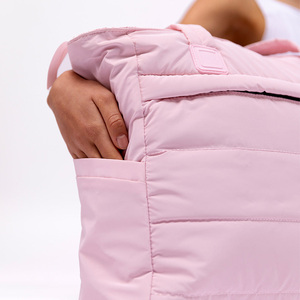 Sacs à bandoulière matelassés doux et volumineux personnalisés pour femmes et filles, sacs fourre-tout rembourrés en nylon pour le voyage, la <span class=keywords><strong>danse</strong></span> et les activités <span class=keywords><strong>de</strong></span> plein air - Product Image 3