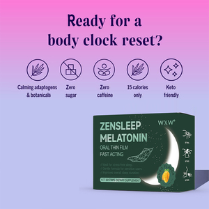 Suplementos para el Cuidado de la Salud, Tiras Orales para Dormir de Disolución Instantánea, Tiras Masticables para Dormir - Product Image 6