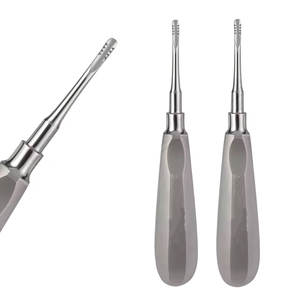 Lindo Levian 4,0mm elevador de raíz curvada alemán de alta calidad de acero inoxidable elevador de extracción Dental fabricante Pakistán - Product Image 1