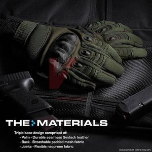 Guantes Tácticos de Paintball para Hombre, Guantes Resistentes con Protección de Nudillos de Carcasa Dura, Palma de Cuero Duradero con Agarre para Paintball - Product Image 6