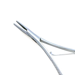Precio barato ortodoncia Dental instrumento de acero inoxidable 16 cm portaagujas con punta dura Mathieu Alicates para laboratorio quirúrgico - Product Image 3
