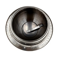 Diffuseur et grille de ventilation ronde en acier inoxydable réglable pour climatisation, type boule, jet ponctuel, type œil de bœuf