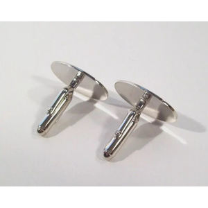 Men's High Quality Vintage Freemason Masonic Silver Tone Cufflinks 2025 Brand New Master Mason Customized Masons Engagement - Product Image 5