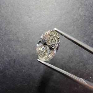 IGI Certified 4 CT VS1 Clarity Lab Grown Oval Cut Diamond G Color Ecológico para la creación de anillos de joyería Diamante natural - Product Image 3