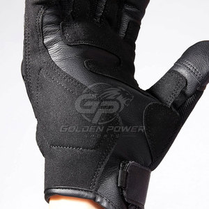 Gants de course en cuir respirant de qualité supérieure pour moto avec rembourrage protecteur imperméable pour les pilotes professionnels Sports de plein air - Product Image 5