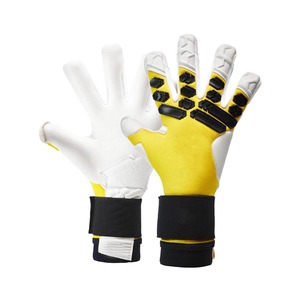 Guantes de portero de cuero OEM más vendidos Guantes de portero en línea transpirables y bajos MOQ - Product Image 1