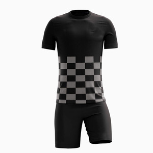 เสื้อฟุตบอลคุณภาพสูงแบบสั่งทำพิเศษ พิมพ์ลายด้วยความร้อน สำหรับทุกเพศทุกวัย  ออกแบบสีได้ตามต้องการ สั่งผลิตจำนวนมาก พิมพ์ชื่อและโลโก้ตามสั่ง - Product Image 4