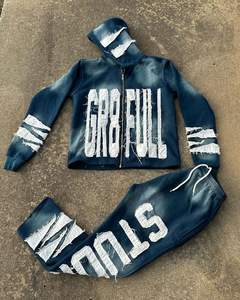 Trajes Deportivos Casuales de Invierno para Hombre de Primera Calidad, Más Vendidos, 100% Algodón, Color Sólido, Cómodos - Product Image 3