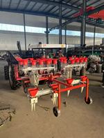 Transplanteur de riz miniature agricole à moteur essence autopropulsé 4 rangs de haute qualité YURUI