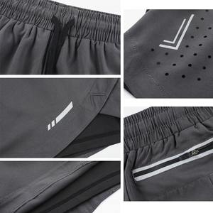 Logotipo personalizado de secado rápido para hombre Fitness Sports Gym 2 en 1 Running Sports Shorts High Quality Casual Quick Dry - Product Image 4