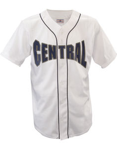 Maillots vierges de sport en sergé unisexe Baseball Street Wear pour hommes Appliques de broderie Baseball Softball Sublimation - Product Image 6