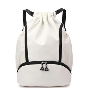 Sac à dos de sport en tissu à cordon de serrage de grande capacité pour le basket-ball de football Sports de plein air et randonnée - Product Image 5