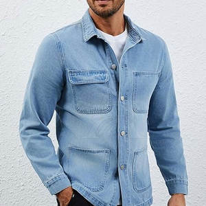 Chaqueta Vaquera de Último Diseño, Estilo Diario, Ajuste Moderno para el Trabajo, Viajes y Actividades Casuales - Product Image 6