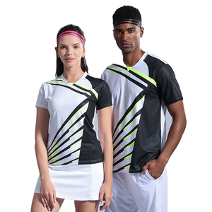 Ensemble d'uniformes de tennis légers unisexe vêtements de sport respirants à séchage rapide par sublimation personnalisée pour hommes et femmes - Product Image 1