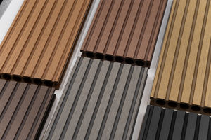 Carrelages de sol de jardin imperméables à l'eau DIY Plancher extérieur Wpc Composite Decking Board <span class=keywords><strong>Effet</strong></span> Bois - Product Image 3