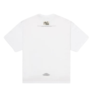 Camisetas de Hombre Blancas de Algodón 100% Lavado de Corte Holgado Estilo Vintage Ropa Urbana Informal Suave y Transpirable para Uso Diario - Product Image 3