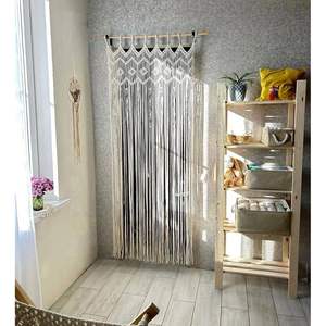 Handmade Bohemian <b>Macrame</b> Wall <b>Curtain</b> Beautiful High Quality Cotton Fabric Hanging for Bedroom Wall Decor Featuring Beautiful - Product Image 2