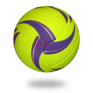 Ballons de volley-ball élégants en cuir imprimés de logo personnalisé pour l'entraînement et le match de sports de plage en plein air légers respectueux de l'environnement de haute qualité - Product Image 2