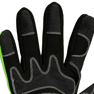 Guantes de mecánico con textura reforzada en la palma que proporciona un agarre seguro durante el trabajo automotriz. - Product Image 4