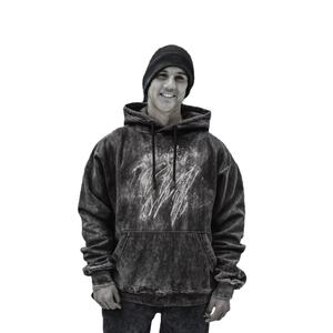 เสื้อฮู้ดดี้ปักลายตามสั่งสำหรับผู้ชาย ผ้าฝ้าย 100% แจ็คเก็ตผ้าฟลีซเนื้อนุ่ม อุ่นสบาย สำหรับเล่นกีฬาฤดูหนาว แฟชั่นสตรีทแวร์ มีฮู้ด - Product Image 2