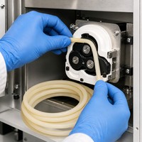 Tuyau de pompe péristaltique résistant aux produits chimiques, taille 35, silicone/BPT |   Pièce détachée pour analyseur CEMS, garantie 12 mois, délai de livraison 5-7 jours