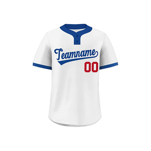 Hot Selling Baseball Jersey For Men 100% Polyester <b>Material</b> Custom Made Logo Printing Sportswear Jersey Sweat Wicking OEM - Product Image 5