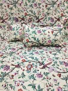 ผ้าปูที่นอน 100% สั่งทําพิเศษ ขนาดต่างๆ ลายดอกไม้ & เรขาคณิต สีพาสเทล & สีสดใส สําหรับจําหน่ายต่อ - Product Image 3