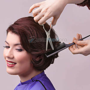 Ciseaux à effiler simples pour hommes et femmes, 30-40 dents, outil de salon de coiffure, ciseaux à effiler simples professionnels pour salon - Product Image 5