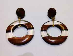 Abalorio de Resina Estilo Occidental de Alta Calidad, Elegante, Hecho a Mano con Cuentas de Semillas, Moderno, Único, Joyería Artesanal de Diseño Creativo - Product Image 5