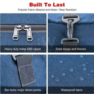 2025กระเป๋าทรงดัฟเฟิลกันน้ำสำหรับใช้ในยิมกลางแจ้งจุของได้เยอะออกแบบได้ตามต้องการ - Product Image 5