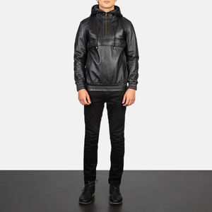 Veste en cuir pour homme au prix d'usine, logo personnalisé, vente en gros, veste de motard en cuir véritable, veste de moto en cuir de vache de haute qualité - Product Image 3