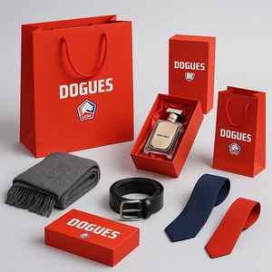 Sacs en papier kraft épais classiques, écologiques et luxueux, personnalisés avec estampage à chaud et poignée en corde de coton pour vêtements et chaussures - Product Image 6