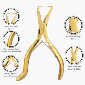 Kit d'outils d'extensions de cheveux professionnels outil de boucle de cheveux pince à micro perles conception ergonomique meilleure qualité - Product Image 3