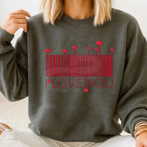 Sudadera Romántica Personalizada al por Mayor con Temática de San Valentín, Atuendo Moderno para Uso Diario y Regalos - Product Image 3