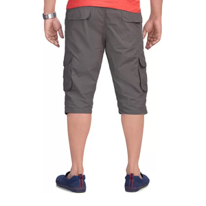 BD Fournisseur Haute Qualité Pas Cher Prix Hommes Cargo Shorts Pantalon Conception Personnalisée Décontracté Couleur Unie Vente en Gros Cargo Court Pour Hommes - Product Image 2