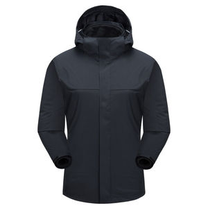 Veste matelassée imperméable pour homme et femme, col rond, hiver, escalade, ski, sports de plein air, doublure polaire amovible, respirante - Product Image 3
