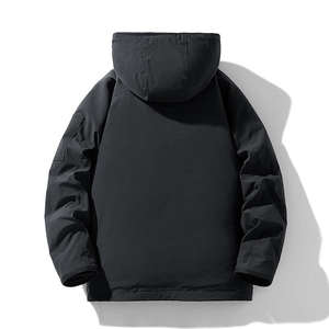 แจ็คเก็ตบอมเบอร์กันลมฤดูหนาวคุณภาพสูงแบบขายส่งสั่งทำพิเศษไซส์ใหญ่ - Product Image 2