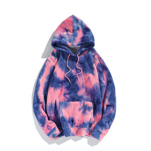 Sweat-shirt à capuche en molleton de coton tie-dye personnalisé de haute qualité pour hommes et femmes, tendance 2026, décontracté, surdimensionné, sweat-shirt pour hommes - Product Image 5