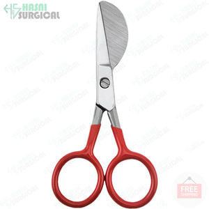 Tijeras de pico de pato, tijeras de apliques, tijeras de sastre para bordado y sastre, hoja de acero inoxidable de retazos, Industrial OEM ODM - Product Image 6