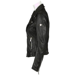 Chaqueta de Cuero para Mujer, Moda 2026, Chaqueta Corta de Cuero PU, Chaqueta de Cuero Genuino para Motociclista - Product Image 4