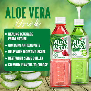Zumo de Aloe Vera y Granada 500ml, bebida de frutas y verduras OEM y etiqueta privada - Product Image 4