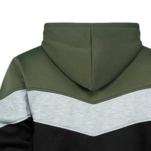 Ensemble de survêtement d'hiver pour homme à capuche en polaire, prix bas, tissu respirant, logo personnalisé, 100% polyester, décontracté - Product Image 5