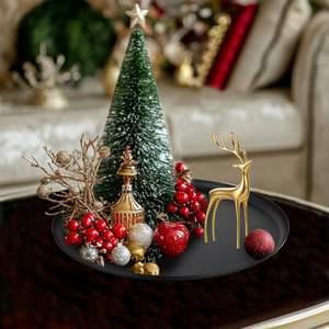 ตู้โชว์ไวน์ตู้วางทีวีรูปกวางทองเหลืองแข็งใช้ตกแต่งบ้าน - Product Image 3