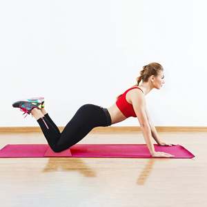 Tappetino Yoga Extra Spesso 10mm BalanceFrom Fitness 1 con Protezione Ginocchia e Cinghia per il Trasporto, Eco-Friendly in TPE NBR PU, Rosa - Product Image 4