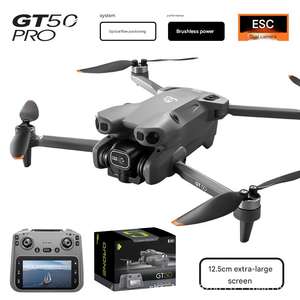 Drone de photographie aérienne GT50 avec vidéo FHD 1080p, temps de vol de 21 à 30 minutes, conception sans balais haute définition et grand écran - Product Image 2