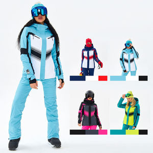 Combinaisons de ski et de snowboard imperméables coupe-vent personnalisées pour hommes, bavoirs de sports d'extérieur d'hiver, combinaison de neige pour le ski - Product Image 6