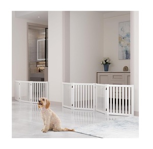 2024 Luxury High Quality Hand Painted Wooden Pet Partition Trending Pet <b>Screen</b> <b>Room</b> <b>Dividers</b> Quality Wood Pet <b>Room</b> <b>Divider</b> - Product Image 2